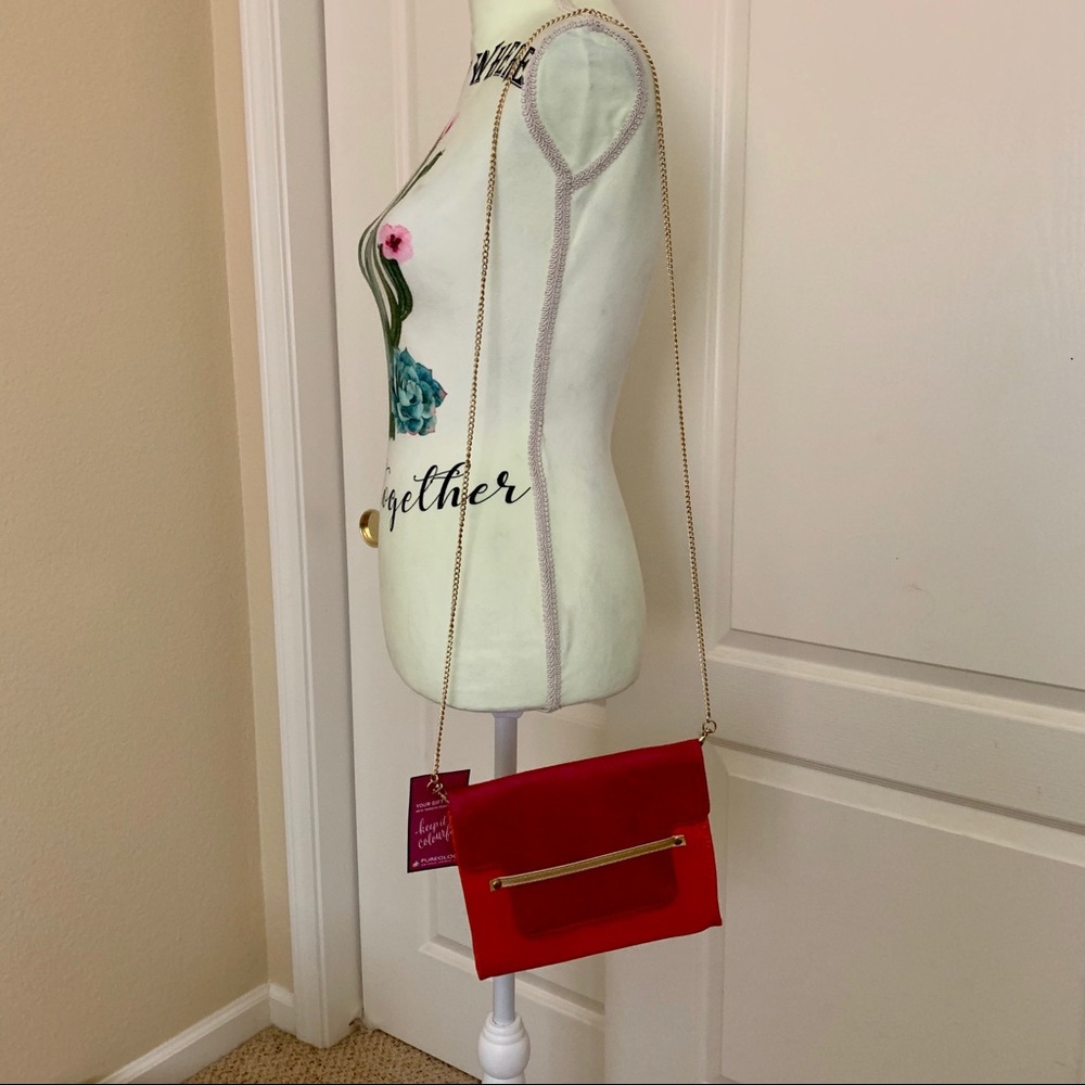 Cute orange and pink purse - Picture 6 of 7